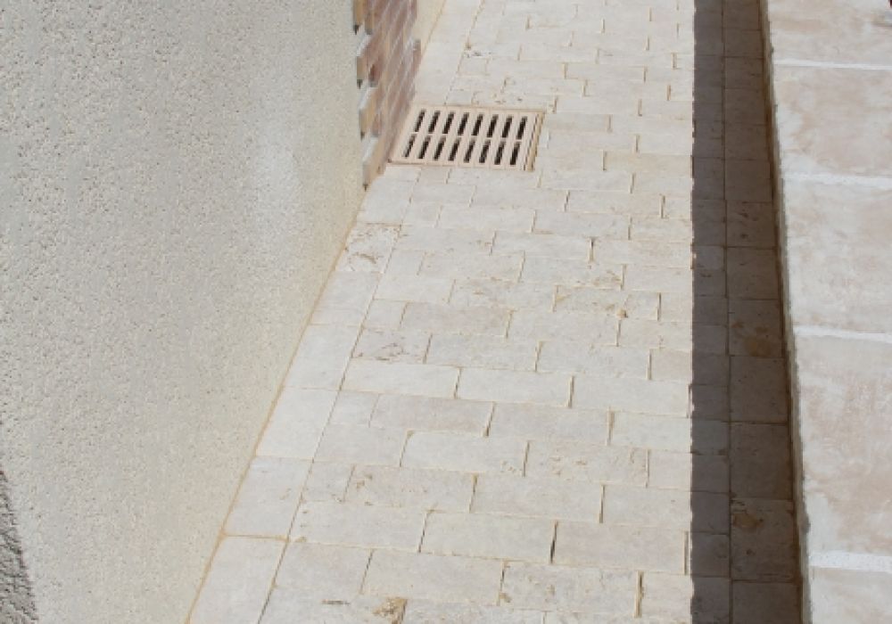 Pavage allée piétonne 2