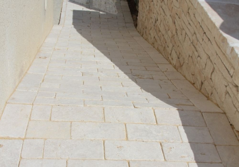 Pavage allée piétonne 4