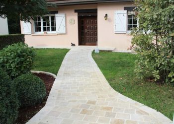 Pavage allée piétonne 9