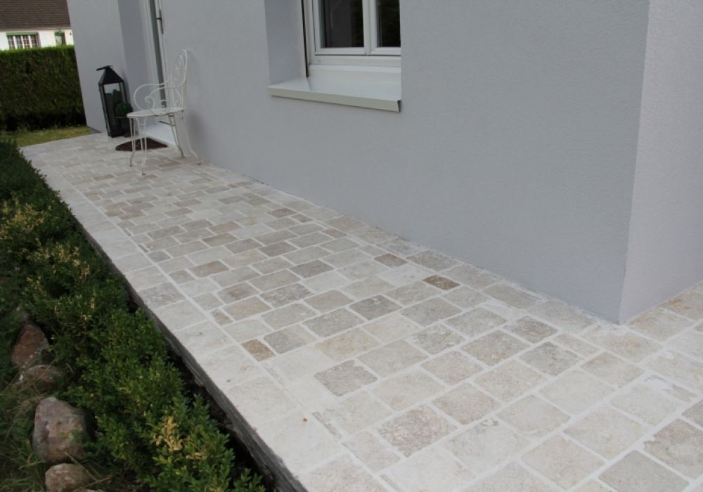Pavage allée piétonne 11