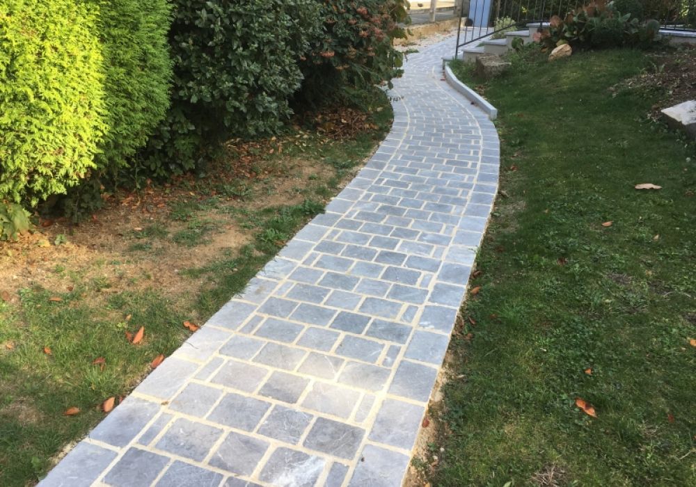Pavage allée piétonne 16