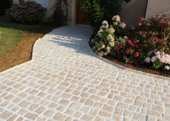 Pavage allée piétonne 20