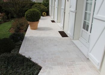 Pavage allée piétonne 22