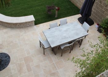Terrasses en pierre 1