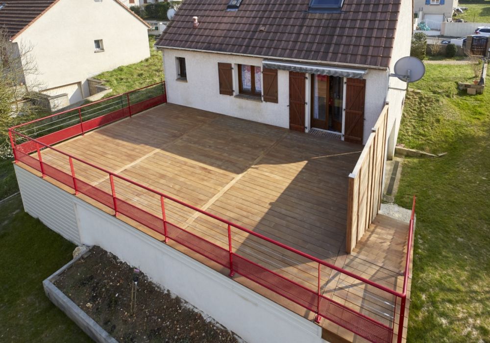 Création terrasse en bois 2024 34