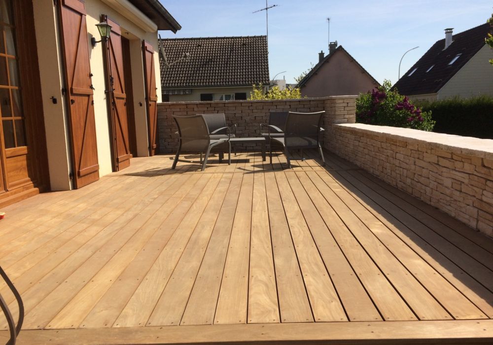 Création terrasse en bois 2024 66