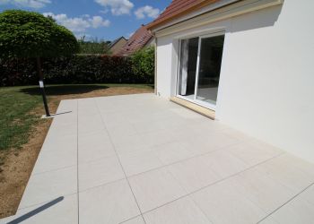 Terrasse grès cérame